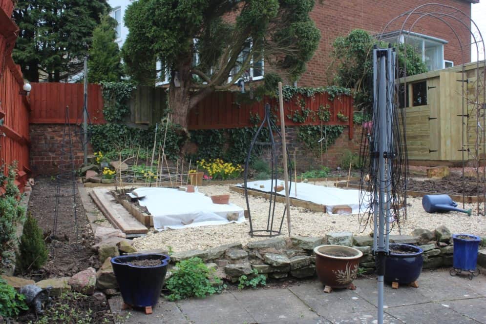 Early work in the garden