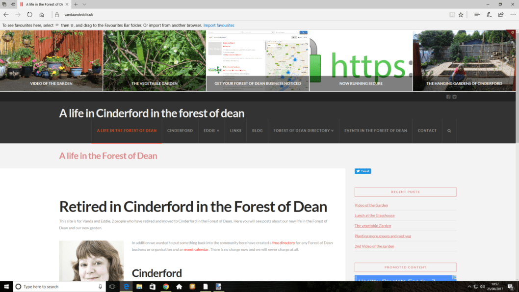 New look for web site