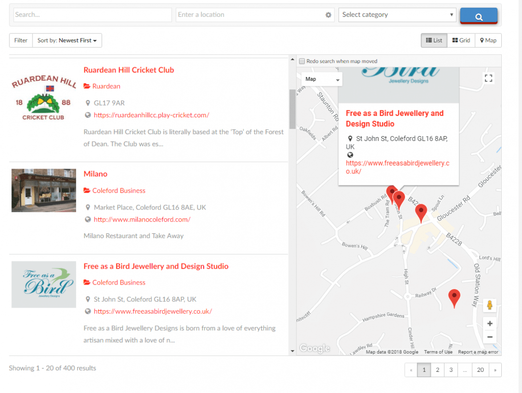The Forest of Dean Directory