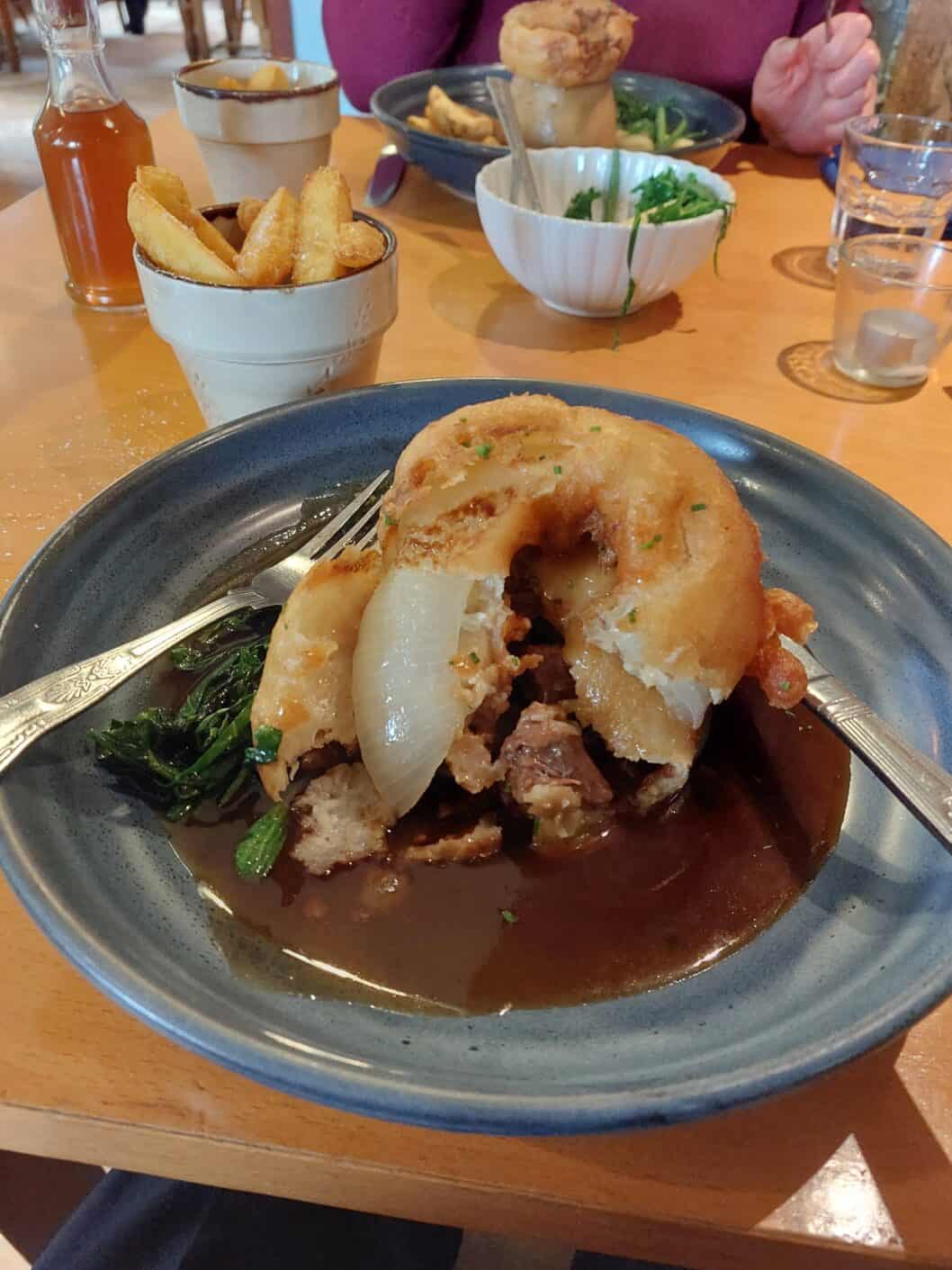 A wonderful Meal at the Miner's Sling