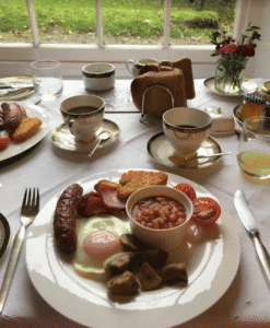 Breakfast in our trip to Norfolk